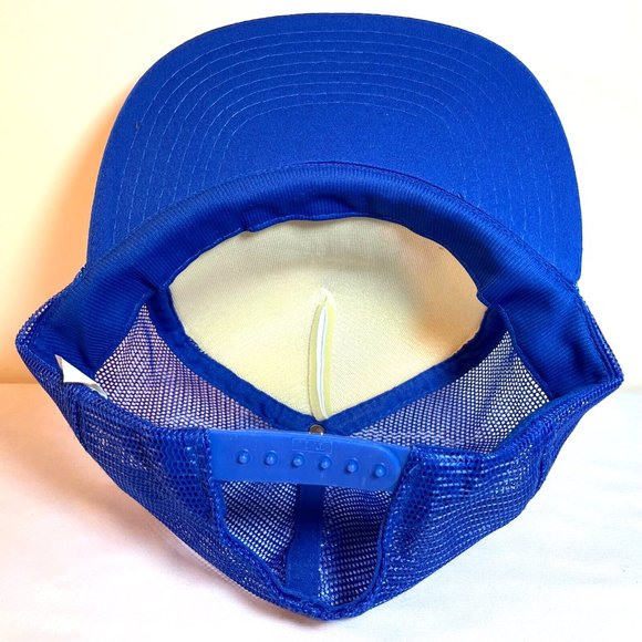 PEPSI HHC HAND HELD COMPUTER CAP - Blue - VTG Vintage Trucker Hat - Picture 6 of 14